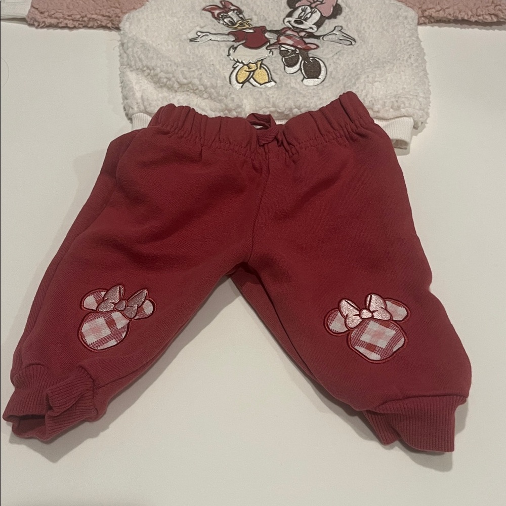 Disney Baby Minnie and Daisy clothing set 0-3 months Daisy Minnie - Picture 3 of 5
